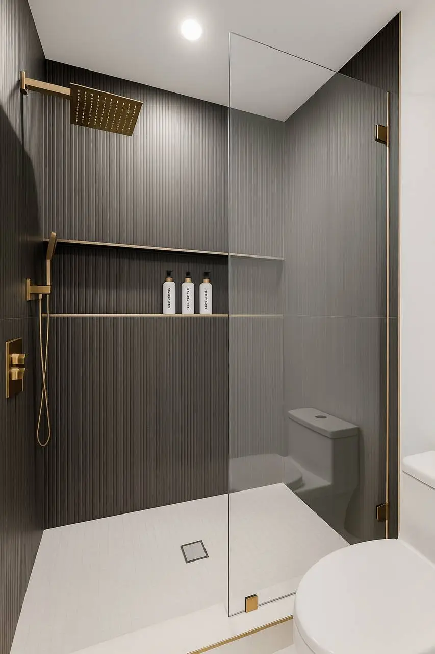 Custom tile backsplash bathroom installation Orange County CA