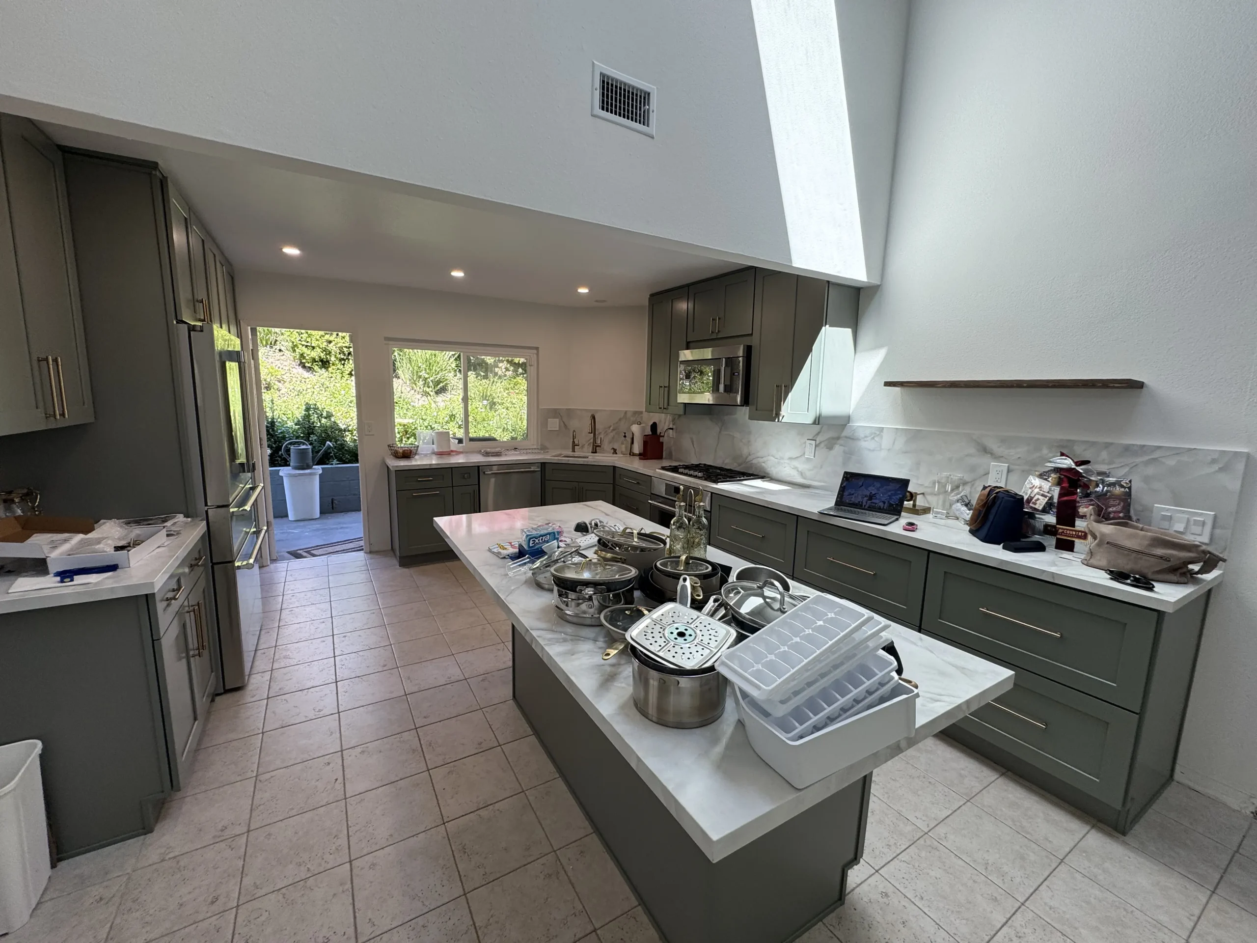 Custom kitchen island design build Fountain Valley CA
